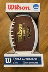 Wilson Ncaa Autograph Mini Football. Fixed Price $25.00.