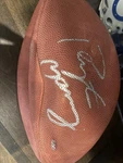 Peyton Manning Signed Football Wilson Upper Deck Authentication (deflated). Fixed Price $195.00.