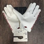 Nike Arkansas Razorback Vapor Jet 7.0 Football Gloves Mens Sz White DX4893-135. Fixed Price $168.00.