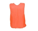 Champion Sports Practice Vest Neon Orange Pinnie Psaor - Selling As Lot Of 27. Fixed Price $40.00.