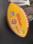 Signed Wilson Nfl / Yellow Football 3 Autographs Redskins. Fixed Price $100.00.