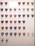Under Armour Visor 3D Bumpers 1 Team Set Only (clips Not Included). Fixed Price $7.00.