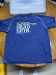 Nike Sparq Training Shirt Blue Men 2XL My Foot Speed. Fixed Price $15.00.