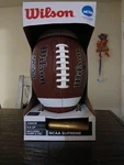 Wilson Nfl Composite Leather Junior Football With Air Pump And Tee New In Box. Fixed Price $20.00.