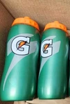 Gatorade Sports Water Bottles 20 Ounces Lot Of Classic Green. Fixed Price $9.98.