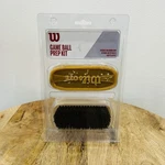 Wilson Leather Sport Game Ball Prep Kit Package Brush Applicator & Wax Bar Nos. Fixed Price $27.95.