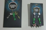 Ready Player One Key Pendant & Earring Set (get Two!). Fixed Price $18.99.