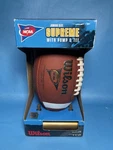 Wilson Ncaa Junior Size Supreme Football Pump Tee Youth Set. Fixed Price $23.75.