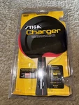 Nos Stiga Charger Table Tennis Ping Paddle Aa 20MM Sponge 5PLY Blade T1240. Fixed Price $14.88.