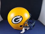 Green Bay Packers Franklin Youth Play Helmet & Chin Strap Mancave *21FB. Fixed Price $31.20.