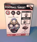 Franklin Sports Inflatable Football Passing Target, Learn To Throw Game 45". Fixed Price $22.95.