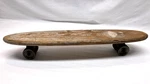 Vintage 60'S Hobie Super Surfer Wooden Skateboard With Steel Wheels Vita Pakt. Fixed Price $99.00.