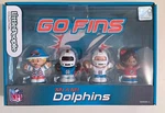 Nib Fisher-price Little People Miami Dolphins Collector Figure 4 Pack Toy Set. Fixed Price $49.95.