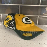 Sweet Green Bay Packers Adult One Size Big Patch Cotton Hat, Used&nice!. Fixed Price $9.99.