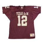 Vintage Wilson Texas A&m Aggies Football Jersey 12TH Man Adult Size / 46. Fixed Price $60.00.