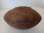 Vintage Wilson Football F1130 Official Frank Gifford Model Top Cowhide 1960'S. Fixed Price $39.95.