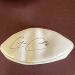Wilson Nfl Autographed Football White Panel WTF1192. Fixed Price $25.00.