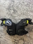Gear Pro Tec RZ15 Razor Football Shoulder Pads Black Size: Xl 18"-19". Fixed Price $115.00.