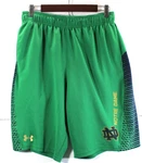 Notre Dame Under Armor Fighting Irish Shorts Mens Green Size Ball. Fixed Price $15.00.