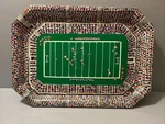 Football Platter Tray Ullman Company Vintage Nfl Party Made Usa. Fixed Price $12.00.