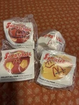 1990 Mcdonald Happy Meal Sports Ball Set Kc Indianapolis Regions. Fixed Price $12.99.