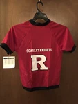 All Star Dogs Rutgers Scarlet Knights Pet Jersey Fan Shirt Xl 40-60LB 22-29. Fixed Price $18.00.