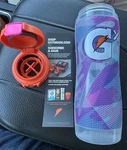 Gatorade 30OZ Gx Water Bottle Orange Pink Bpa Free Usa Sports Football 0152. Fixed Price $19.81.
