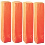 New Martin Set Of 4 Orange Football Rugby Pylons Field Line End Zone Markers. Fixed Price $39.99.