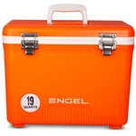 Engel 19 Quart Orange High Visibility Fishing Cooler Dry Box Air Tight Leak P.... Fixed Price $114.90.