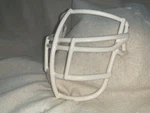 Vintage 80'S White Schutt Njop-dw Red Dot Football Helmet Facemask!!! Amazing!!!. Fixed Price $200.00.