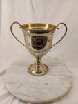 Antique 1913 Silver Plate Church Field Meet 8 Inch Trophy Cup. Fixed Price $56.50.