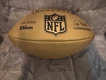 "the Duke" Wilson Roger Goodell Gold Replica Football Nfl Game Brand New .. Fixed Price $99.00.