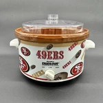 San Francisco 49ERS Rival Crock-pot Slow Cooker 3104 Nfl Qt Tested Working. Fixed Price $35.95.