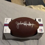 Wilson Nfl Football Autographed By John Harbaugh Psa Authenticated. Fixed Price $90.00.