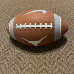Nike Texas Longhorns Mini Rubber Football. Fixed Price $18.49.