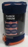 Auburn Tigers 50" By 60" Fleece 3 Bar Throw Blanket - Ncaa. Fixed Price $14.99.