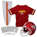 Franklin Sports Nfl Kansas City Chiefs Youth Licensed Deluxe Uniform Set, Large. Fixed Price $34.00.