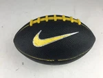 Nike Pee Wee Size 9" Youth Mini Rubber Playground Football Black Yellow. Fixed Price $22.99.