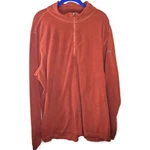 Men's Ddx Dri-duck Element 1/4 Zip Nano Fleece Rust Top Size 2XL. Fixed Price $21.24.