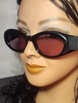 Gucci Sunglasses Gg 2432/S 1UF 50 19 125 Black Vintage Italy Small Scuffs. Fixed Price $250.00.