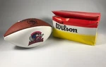 Vintage Cfl Wilson Montreal Alouettes Panel Football With Original Box. Fixed Price $299.99.