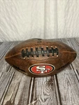 Classic Faux Leather Mini San Francisco 49ERS Football 8 Nfl Official Wilson. Fixed Price $14.95.