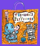 Vintage 1989 Jc Penney Pee-wee's Playhouse Paper Shopping Bag Herman. Fixed Price $39.99.