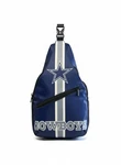 Dallas Cowboys Sling Bag: Nfl Crossbody Backpack. Fixed Price $18.29.