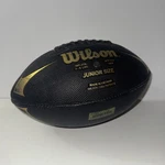 Wilson College Football Playoff Silver Series Junior Size Black Gold. Fixed Price $16.00.