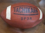 Vintage Tachikara #SF3R Official Junior Rubber Football. Fixed Price $6.50.