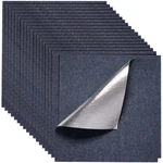 Uimoso 24X24 Inch Carpet Tiles, 15-PACK, Self-adhesive Gray Rug Squares. Fixed Price $35.89.