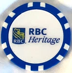 Harbour Town Golf Links Rbc Heritage Tournament Poker Chip Ball Marker. Fixed Price $14.99.