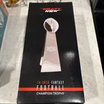 Draft Now 14 Inch Fantasy Football Champion Trophy. Fixed Price $90.00.