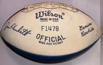 Oakland Raiders Football Jim Plunkett Wilson Cow Leather 1970. Fixed Price $70.00.